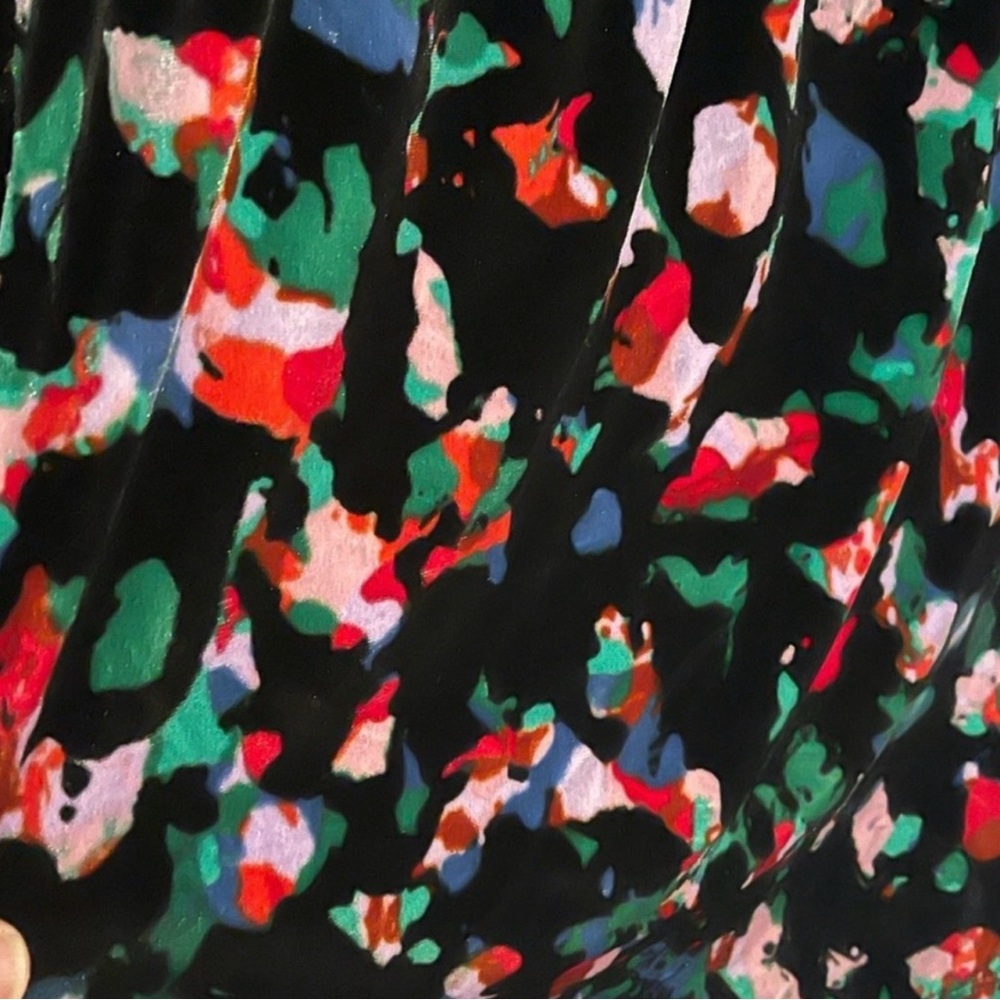 FESTIVE VELVET EFFECT DRESS - Picture 2 of 2